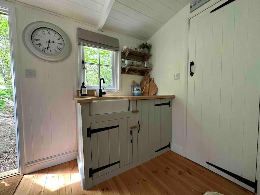 Cornwall Woodland Shepherd's Hut Deirdres Hut Apartment Bodmin